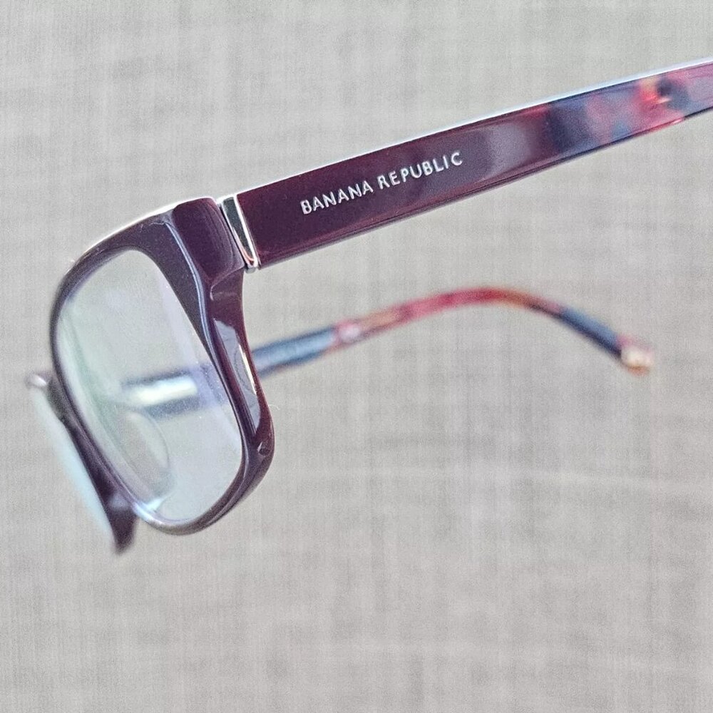 Banana Republic Women Glasses/Eyeglasses Frame Maroon Red CALI 50[]16 135 Frame